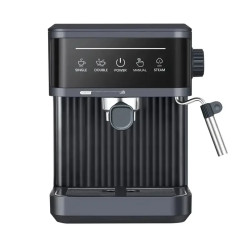 Cafeteira elétrica BALASHOV: pressão de 20 bar, modos automático e manual